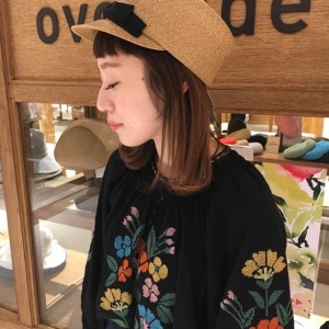麦わらキャスケット松永2