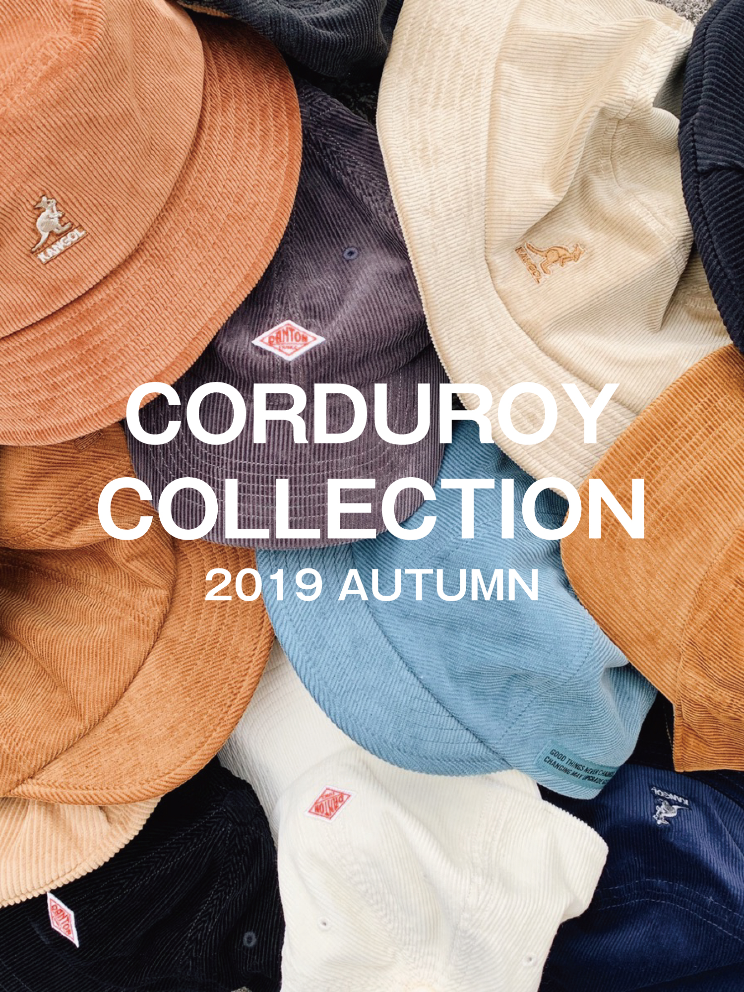 素材から秋を感じる、コーデュロイの帽子|OVERRIDE