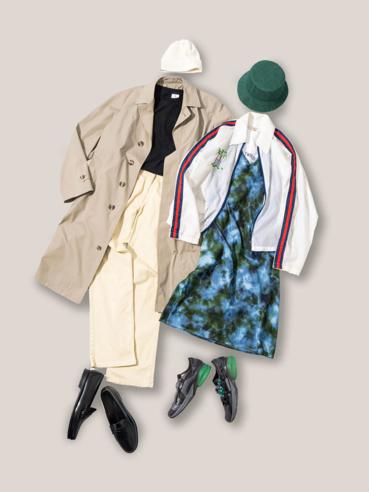 冬から春をつなぐ帽子②｜肌寒い日＆春本番の着回しコーデ