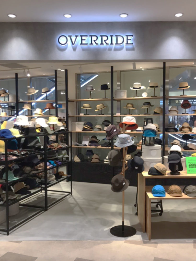 OVERRIDE エスパル仙台 6月3日移転OPEN!!