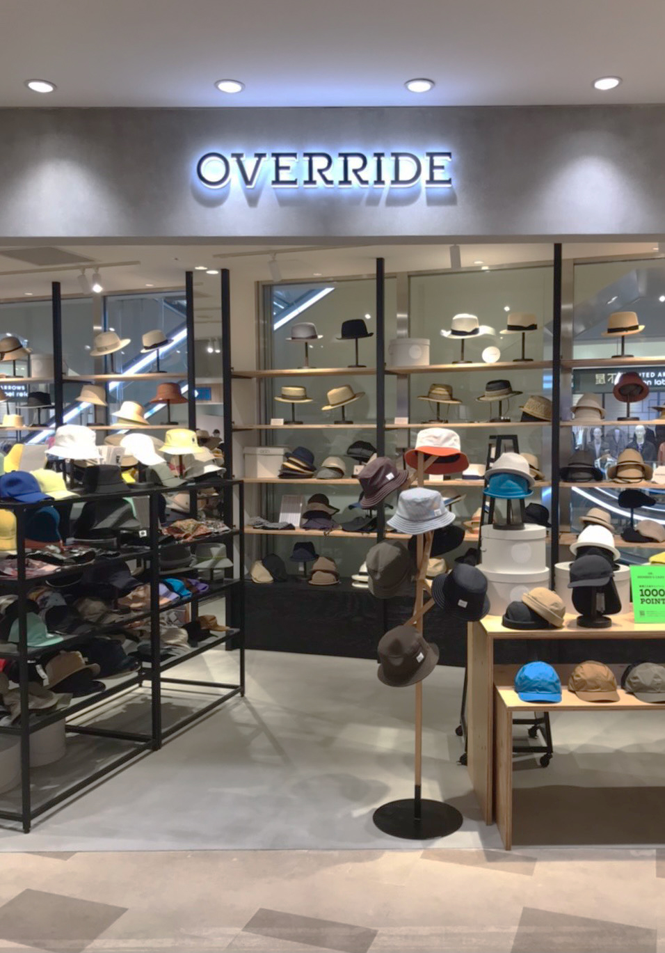 Override エスパル仙台 6月3日移転open Override