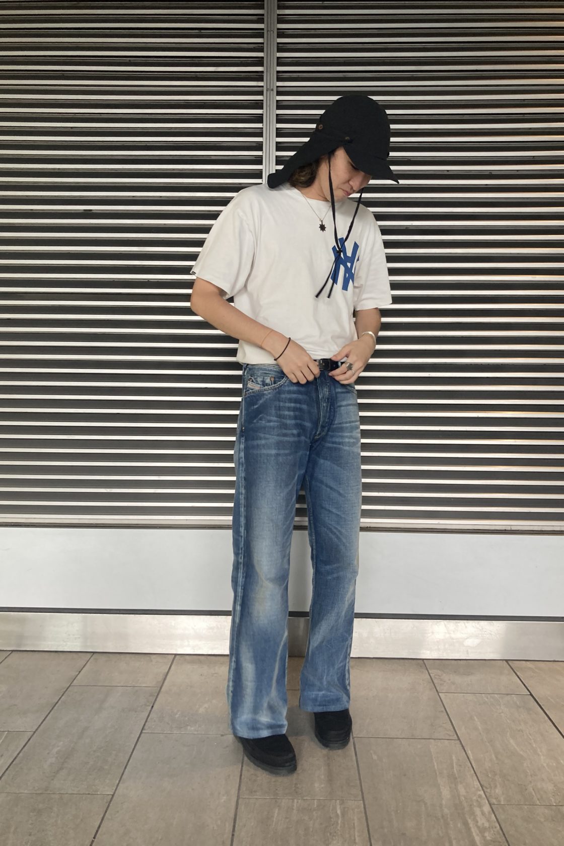 夏場にオススメの帽垂付キャップ Snap Override