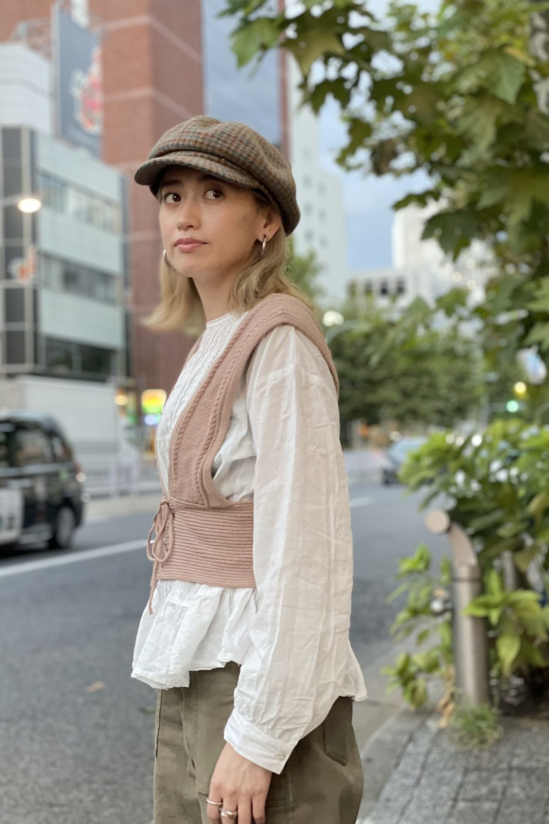 KIJIMA TAKAYUKI LINEN BIG CASQUETTE - 帽子