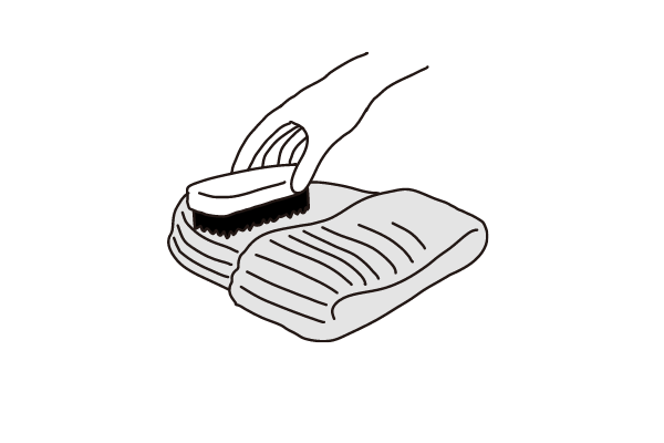 ニット帽の毛玉のお手入れ