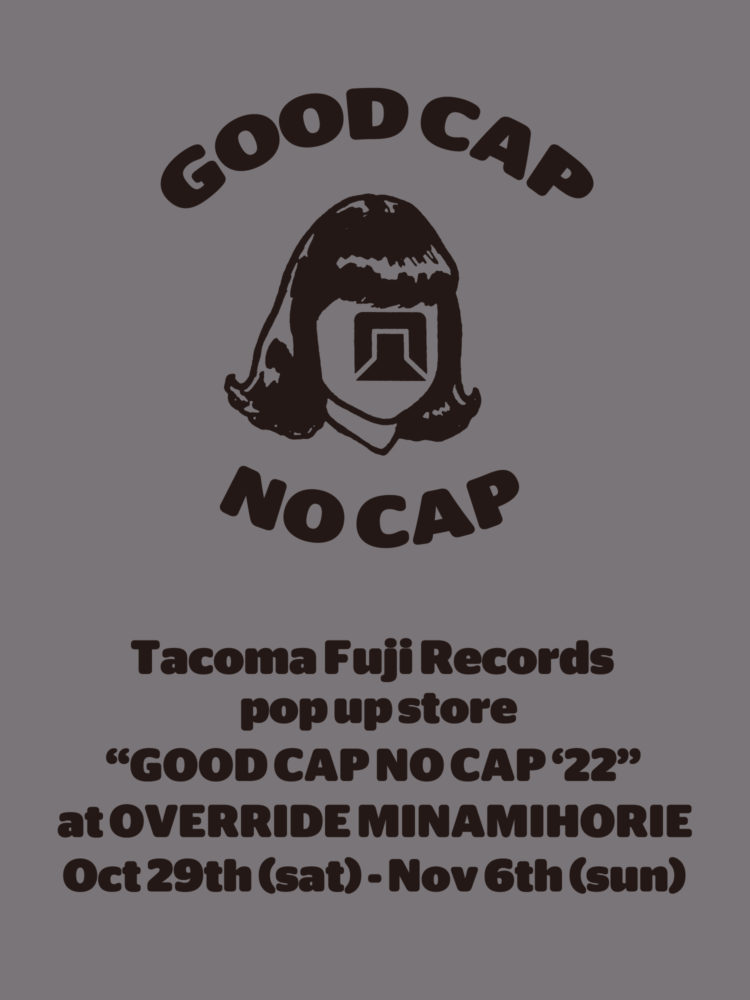 TACOMA FUJI RECORDS POP-UP STORE @OVERRIDE 南堀江