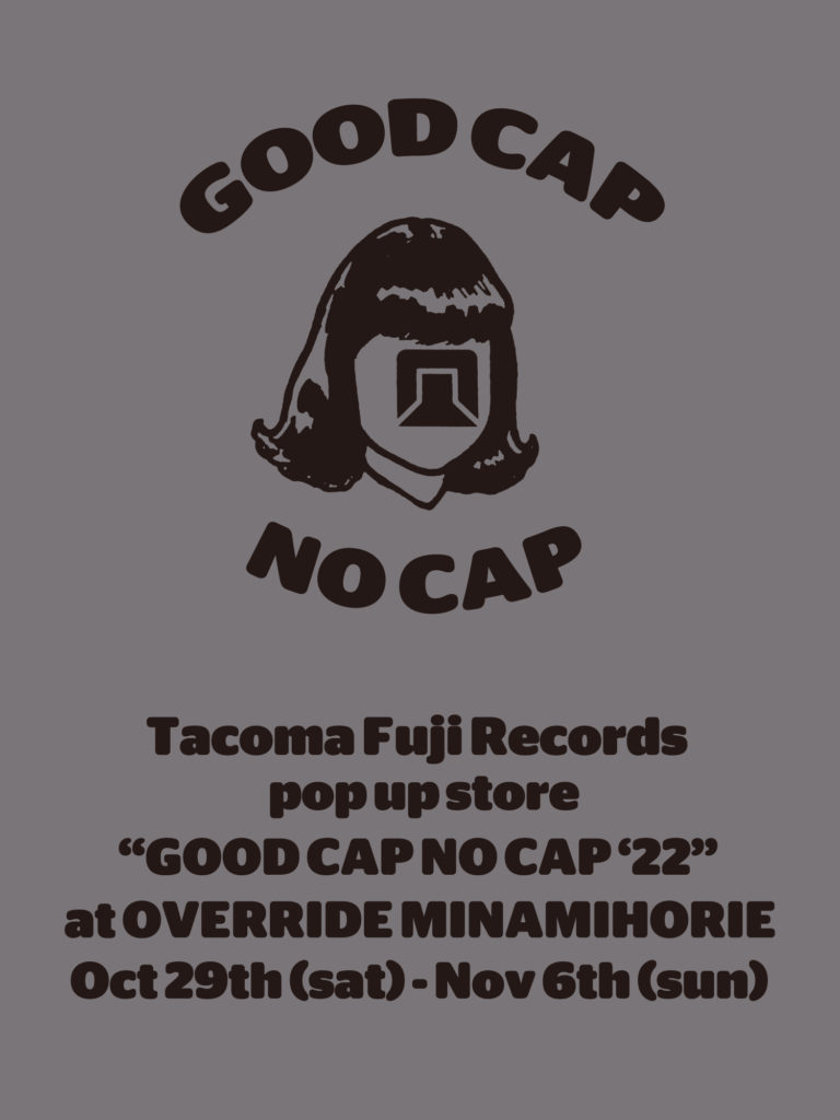 TACOMA FUJI RECORDS POP-UP STORE @OVERRIDE 南堀江 