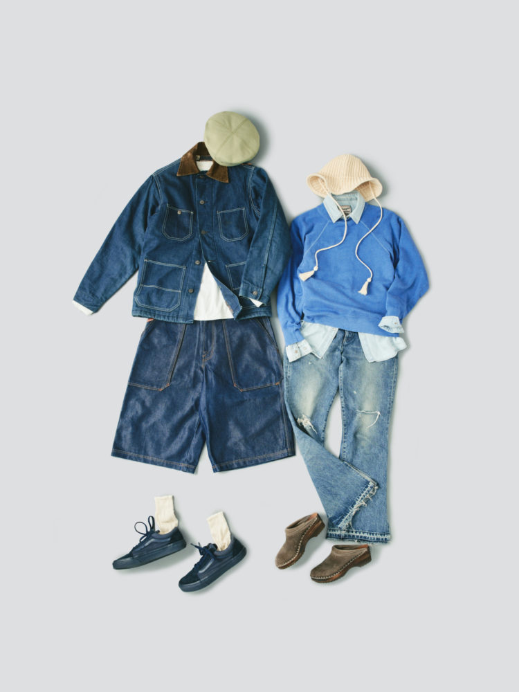 2023年トレンド帽子コーデは、デニム素材で決まり！《メンズ・レディース》