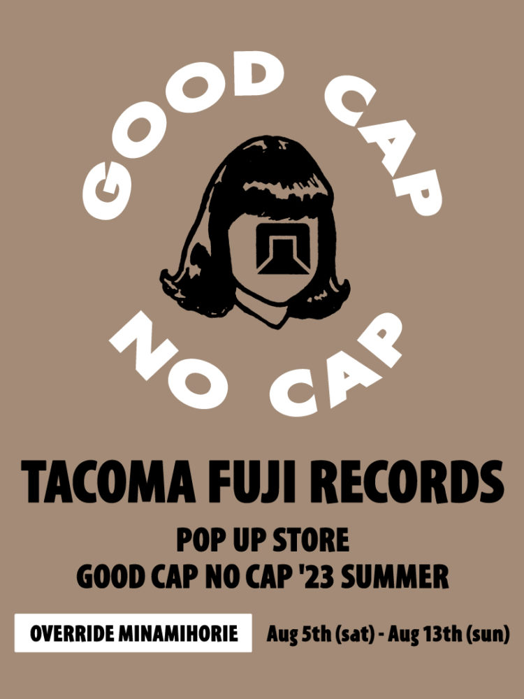 TACOMA FUJI RECORDS POP-UP STORE @OVERRIDE 南堀江