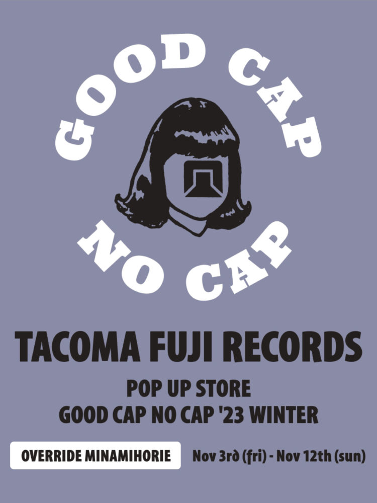 TACOMA FUJI RECORDS POP-UP STORE @OVERRIDE 南堀江
