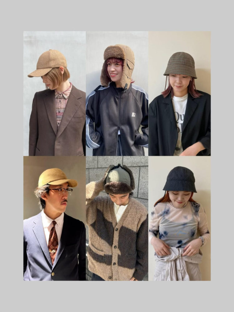 POPEYE web 掲載アイテム、スタッフたちはこうかぶる！