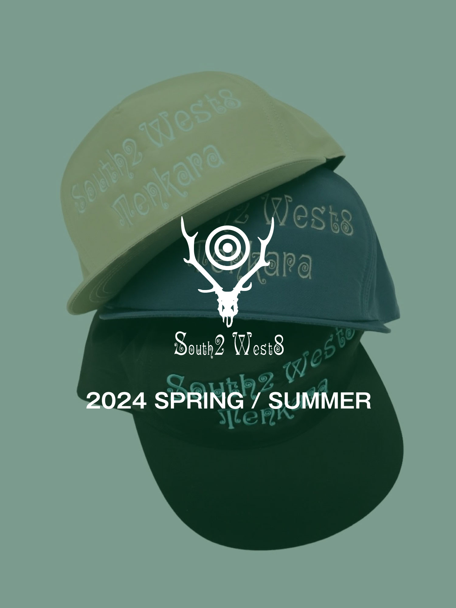 South2 West8 2024 Spring Summer 路面店・オンラインストアにて販売開始|OVERRIDE