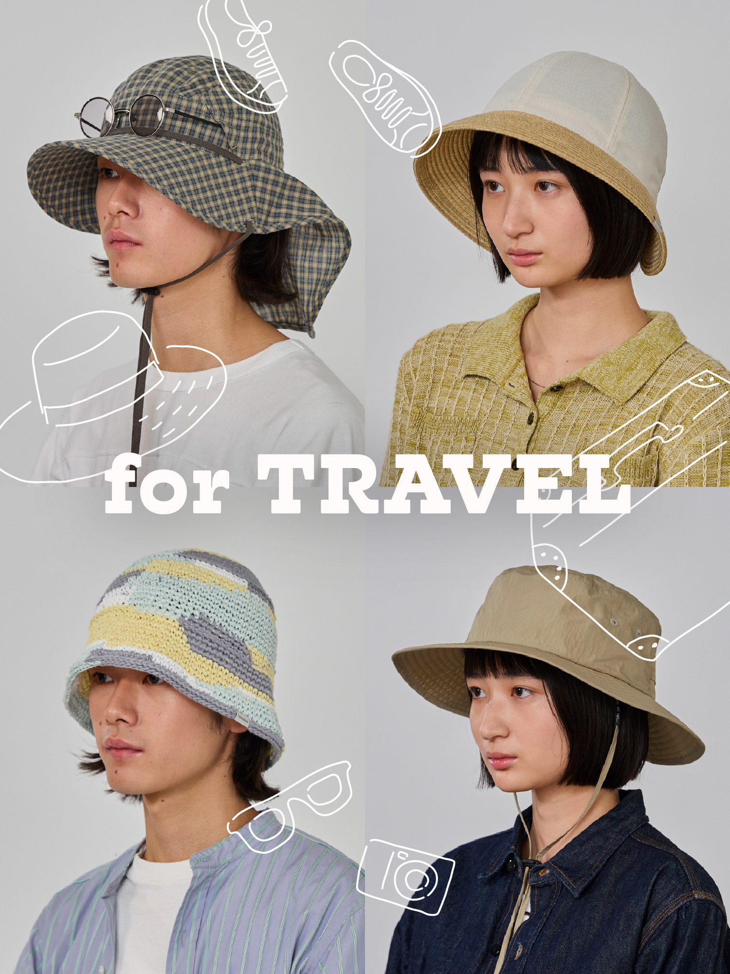 帽子は旅行に必要!持ち運びに便利な折りたたみ帽子の人気おすすめ18選《レディース・メンズ》
