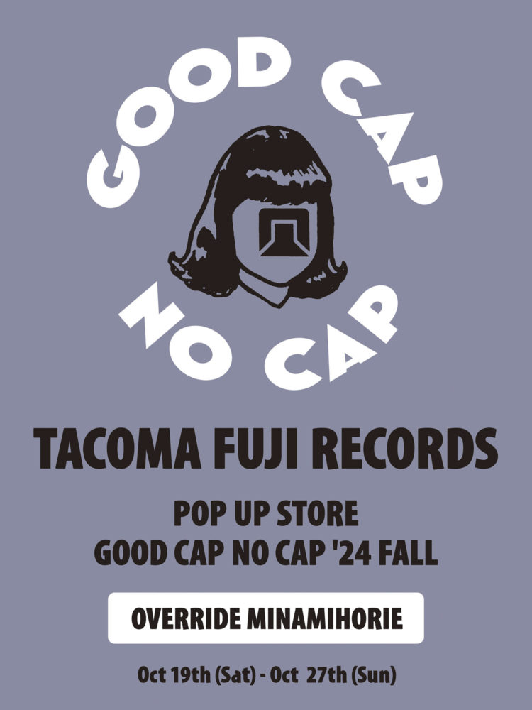 TACOMA FUJI RECORDS POP-UP STORE @OVERRIDE 南堀江
