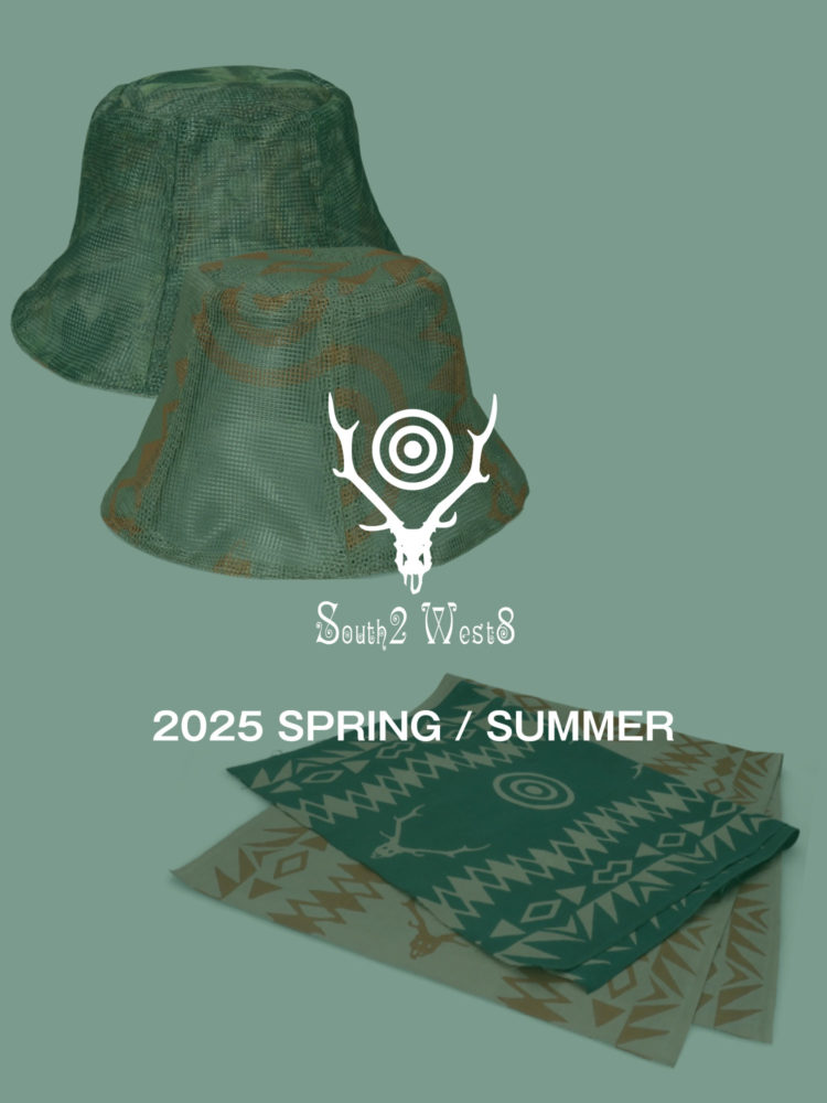 South2 West8 2025 Spring Summer 路面店・オンラインストアにて販売開始