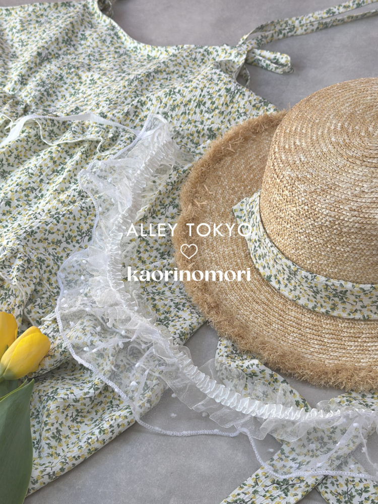 Alley Tokyo with kaorinomori コラボレーションアイテムをオーバーライド店舗で販売！