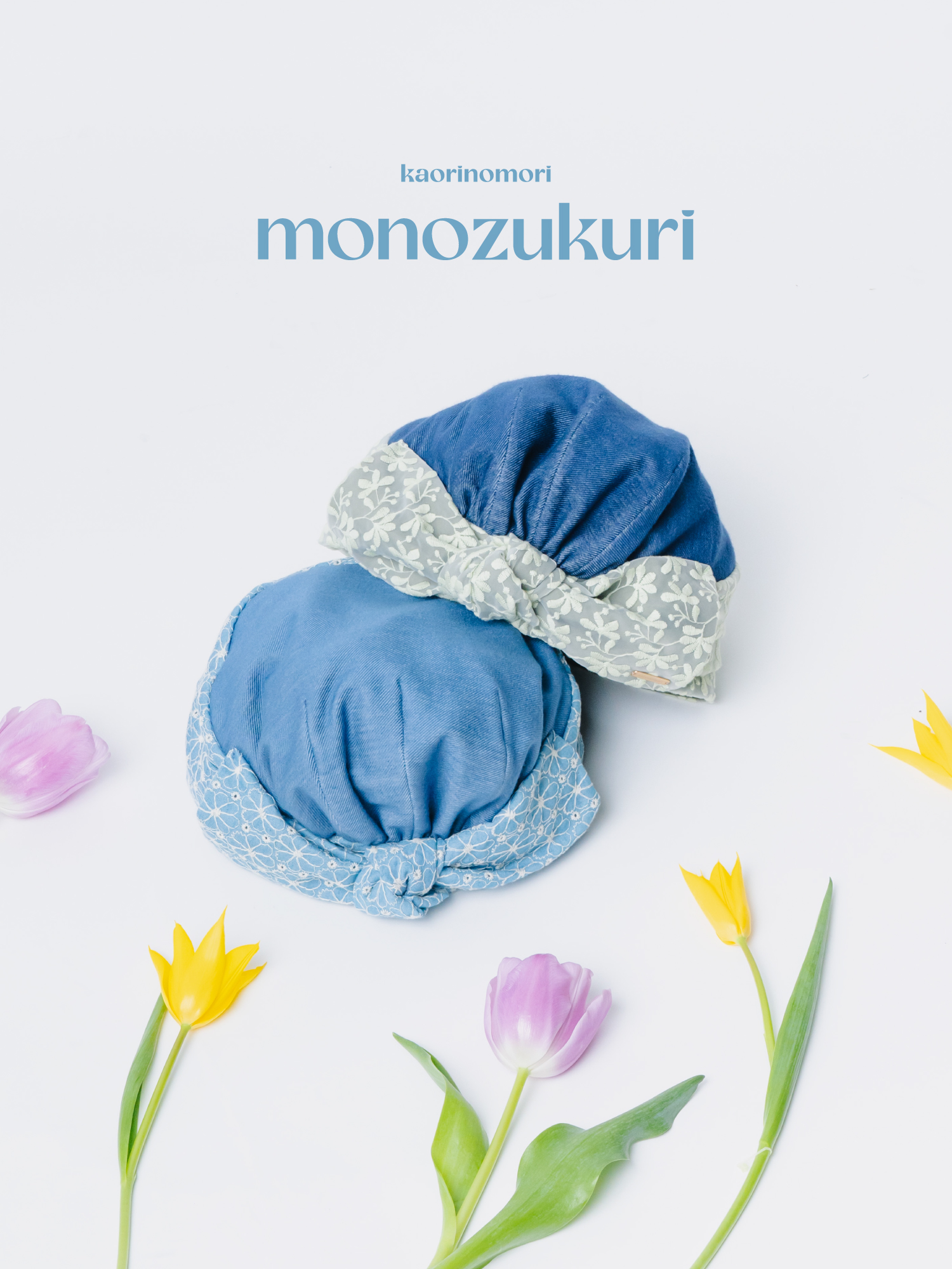 kaorinomori ファンと一緒に作った 「ソーレイリボンキャップ」発売の