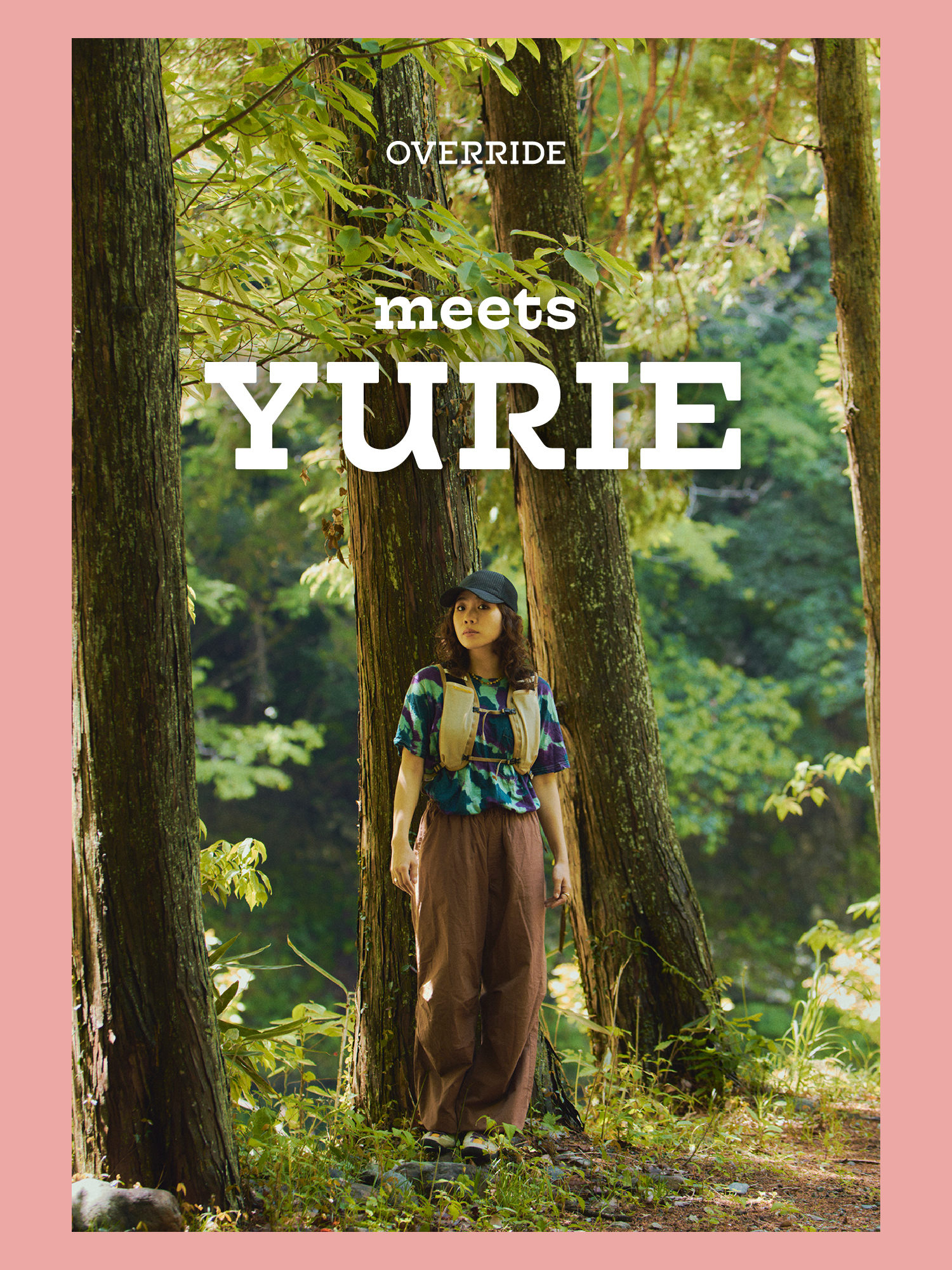 OVERRIDE meets YURIE コラボレーションアイテムの発売が決定!