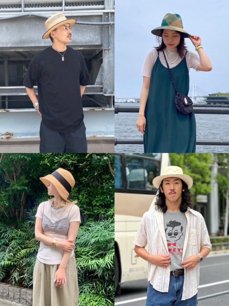 麦わら帽子の大人コーデ21選《レディース・メンズ》30代・40代のお手本スタイリングが満載