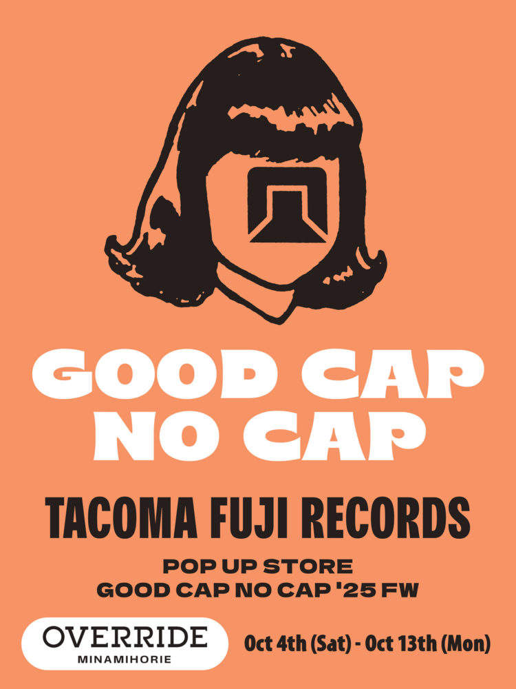 TACOMA FUJI RECORDS POP-UP STORE @OVERRIDE 南堀江