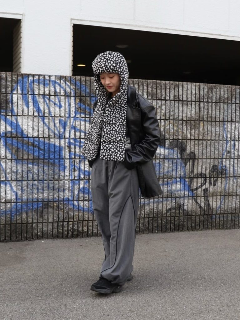 カジュアル・ストリートのフライトキャップコーデ4