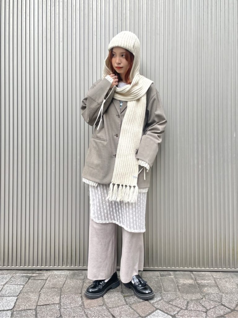 きれいめ・ガーリーのフライトキャップコーデ5