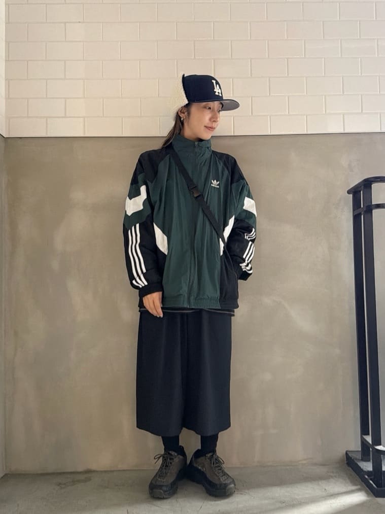 カジュアル・ストリートのフライトキャップコーデ1