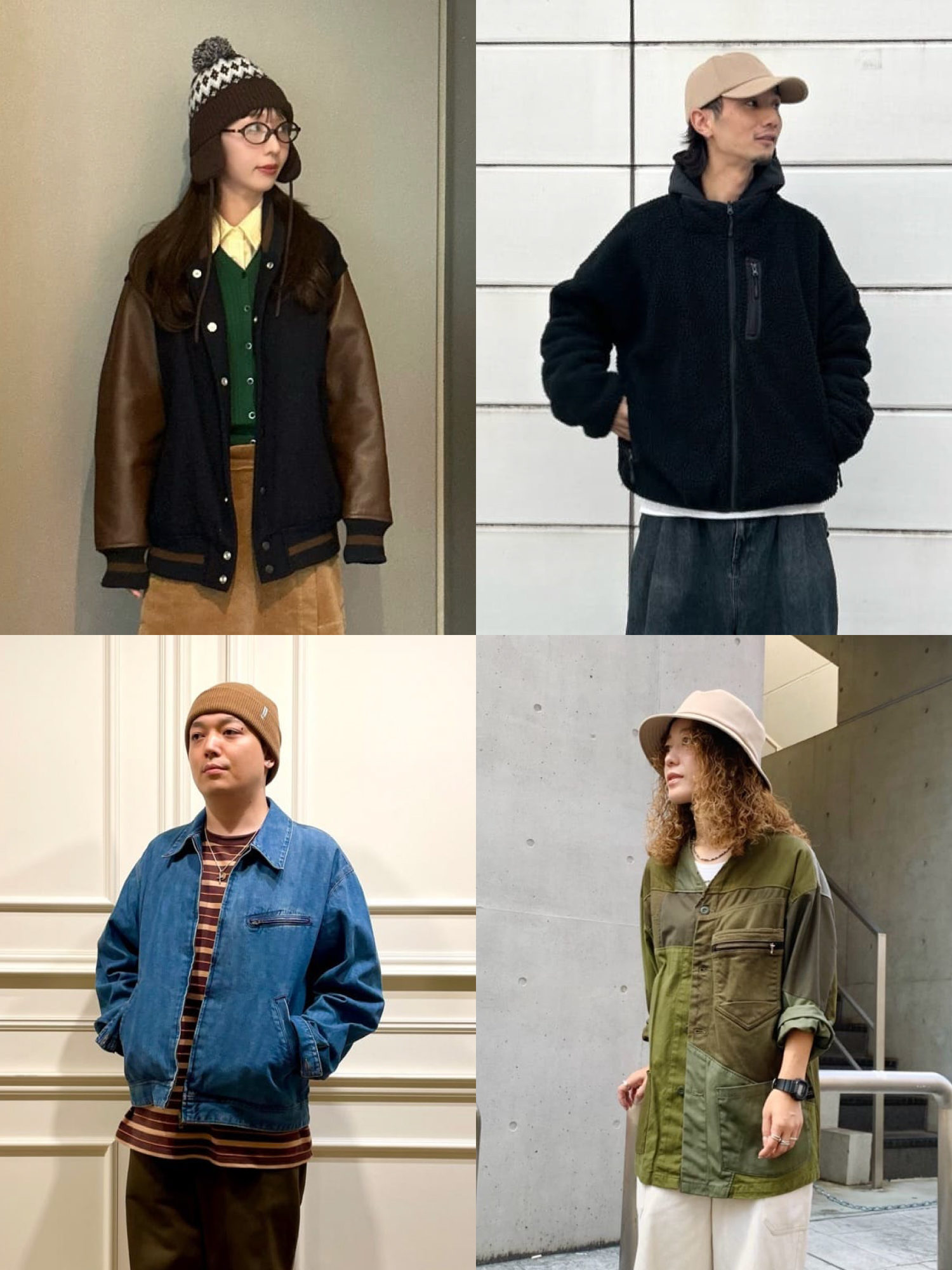 茶色の帽子を使った秋冬コーデ集《レディース・メンズ》キャップ・バケットハット・ニット帽etc.