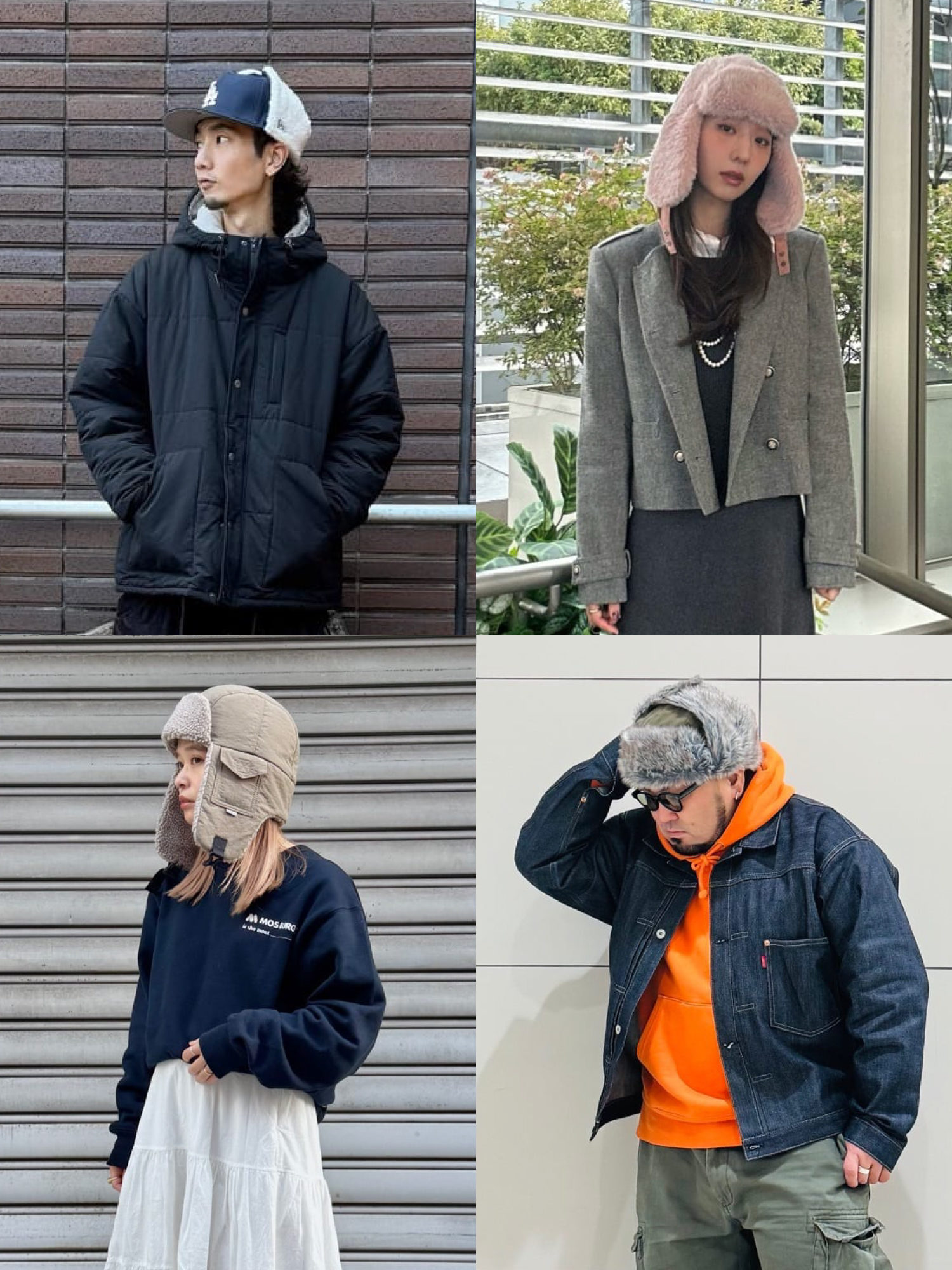 フライトキャップの秋冬コーデ16選《レディース・メンズ》ださいは卒業！似合う人の着こなし術は？