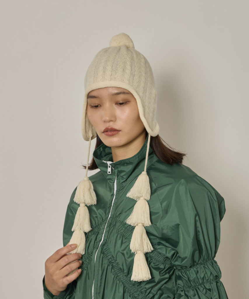 大人カジュアルなニット帽3