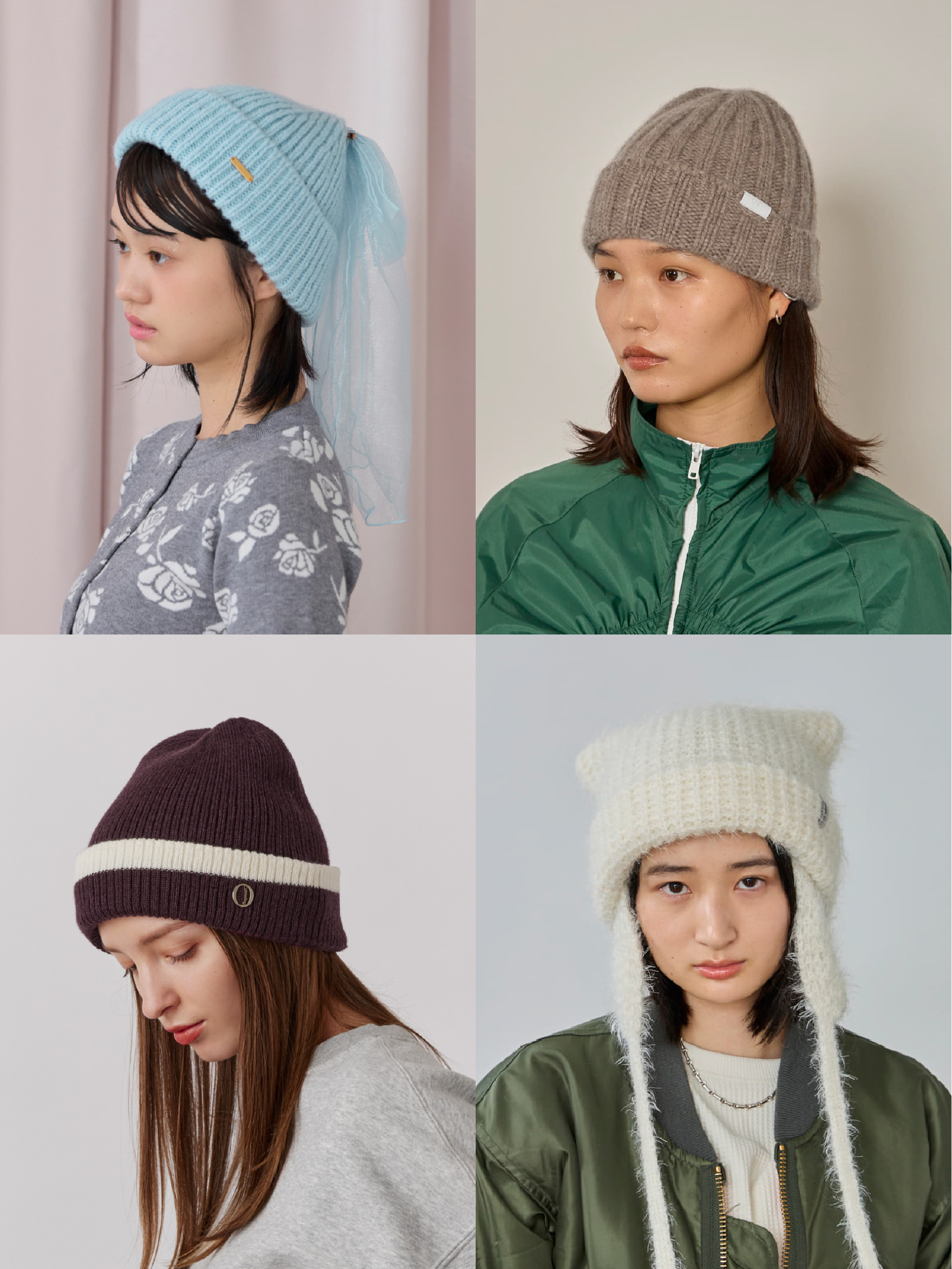 レディースニット帽のおしゃれなおすすめ18選《暖かくてかわいい！30・40代以上の大人にも》