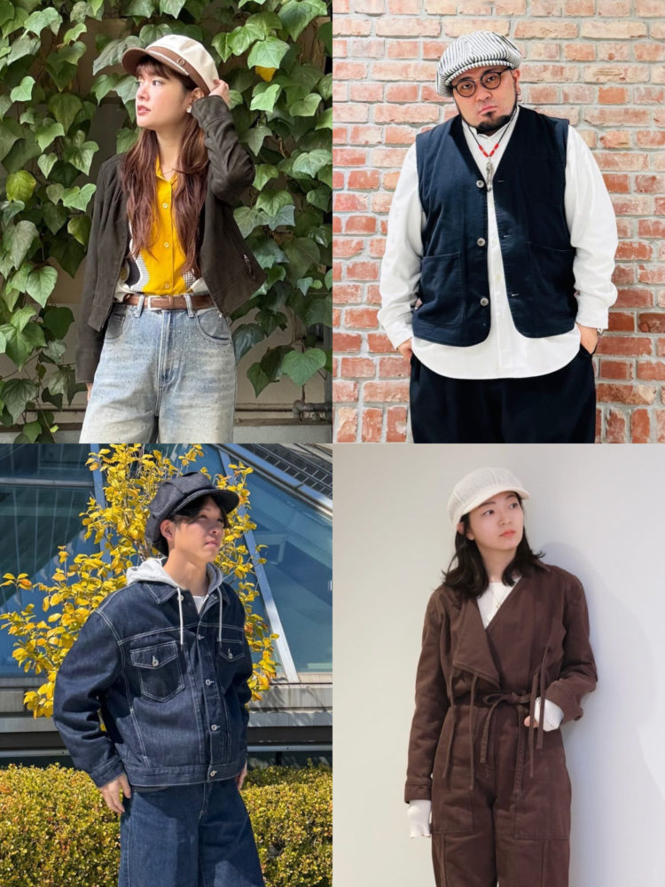 キャスケットコーデ2026春夏《レディース・メンズ》かわいいもカッコイイもOKな万能アイテム