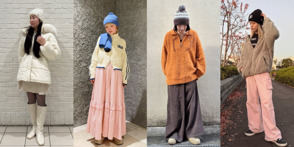 ニット帽コーデ特集