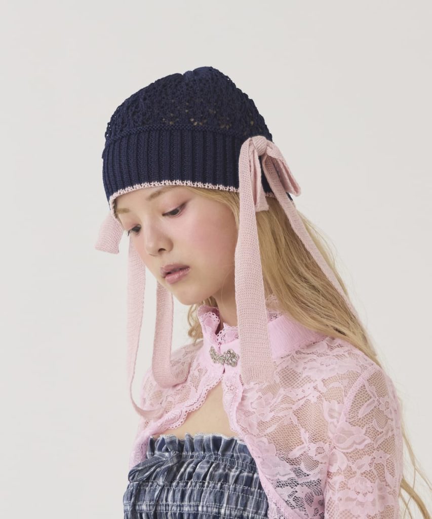 かわいい系のニット帽1