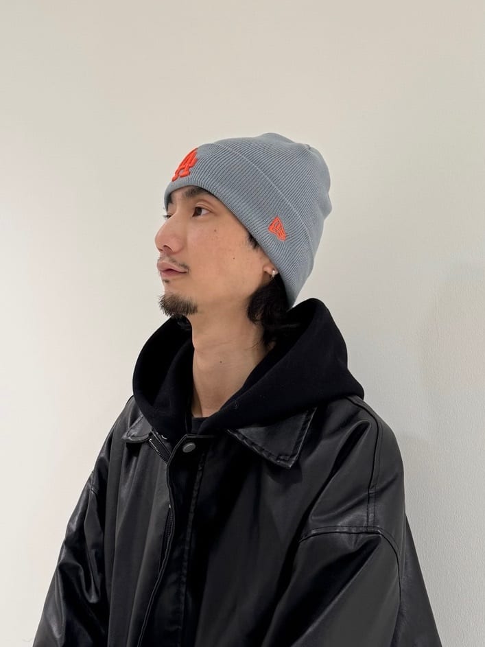 ニット帽のかぶり方