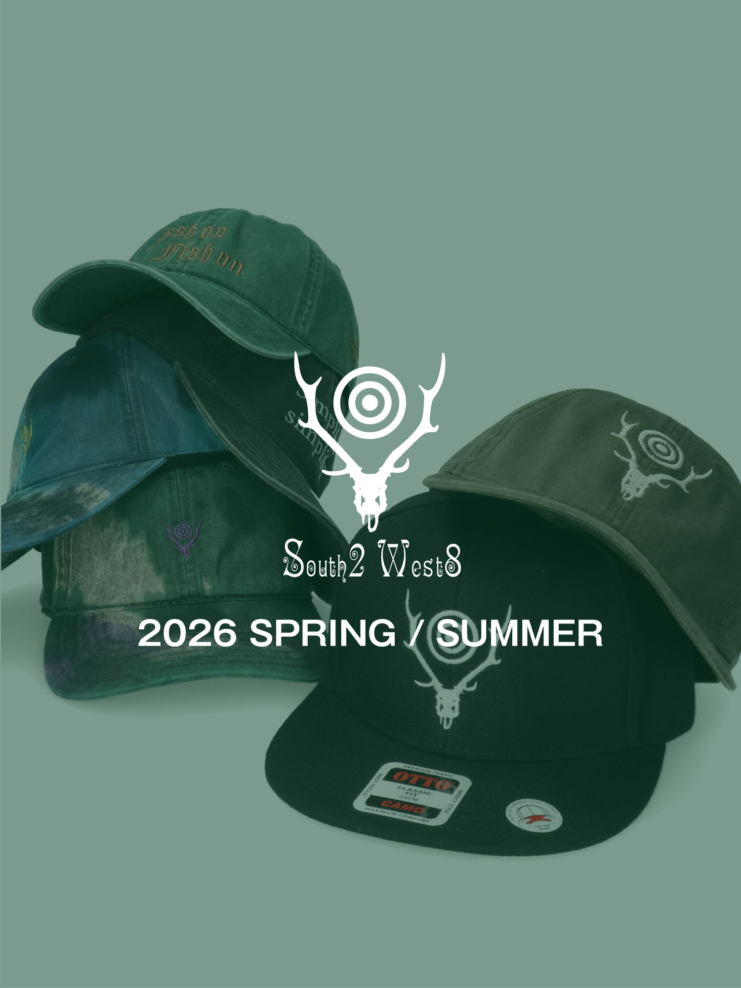 South2 West8 コーデュロイキャップ South2 West8 Strap Back Cap | ONE SIZE(19) Black (01) | South2