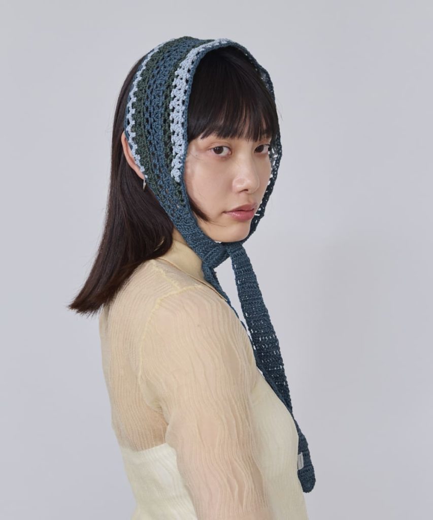 レディースにおすすめの手編み帽子6