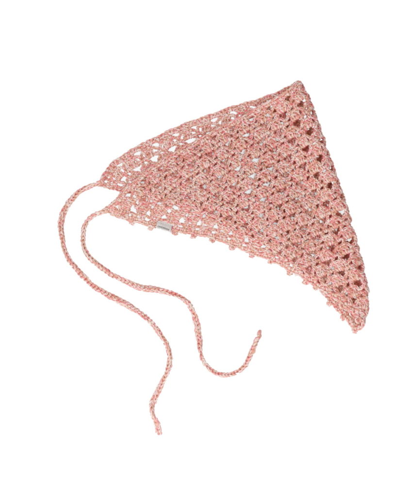 ニットのバブーシュカ