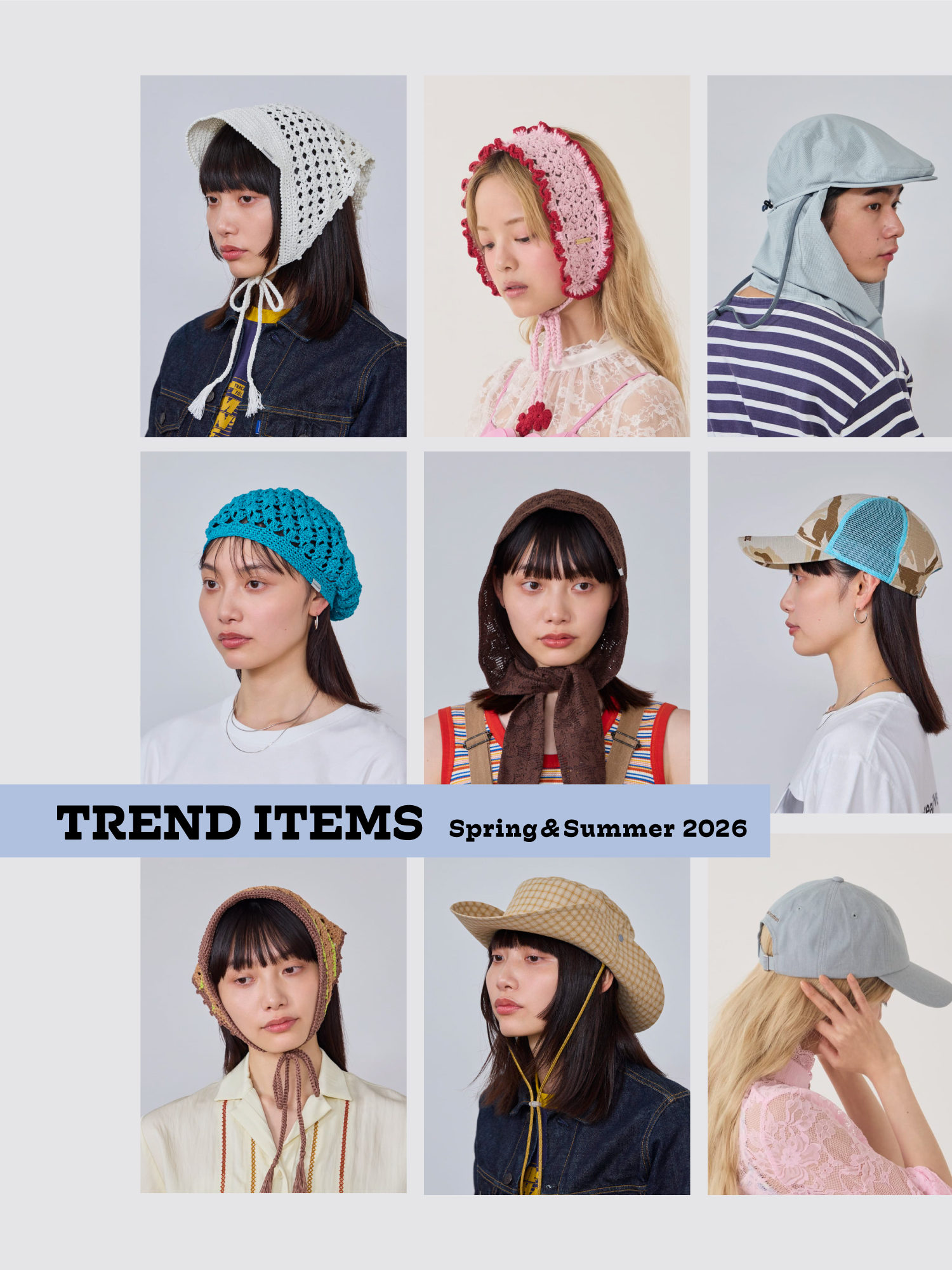 2026年春夏流行りの帽子を専門店が解説!レディース・メンズのトレンドをチェック