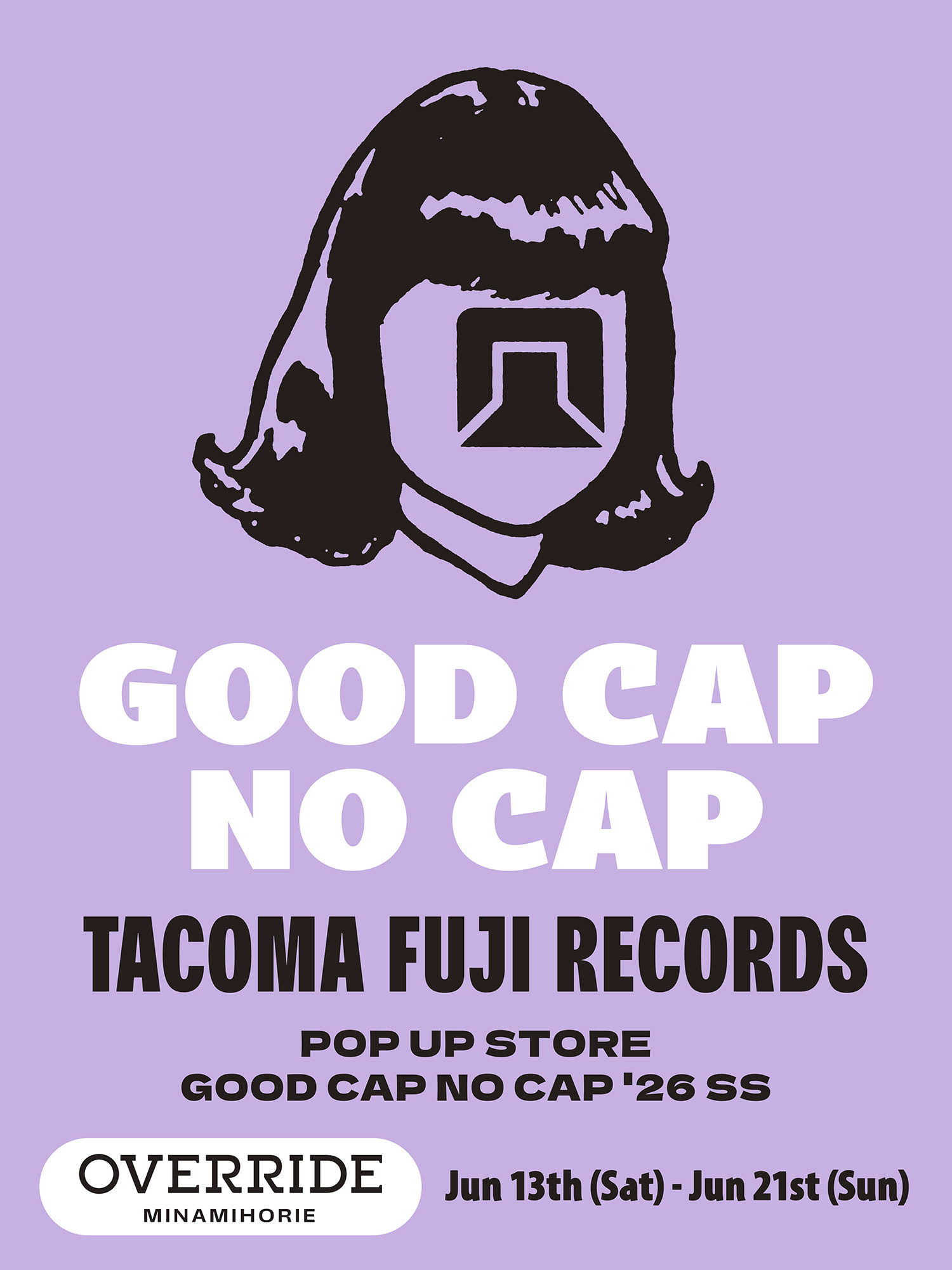 TACOMA FUJI RECORDS POP-UP STORE @OVERRIDE 南堀江
