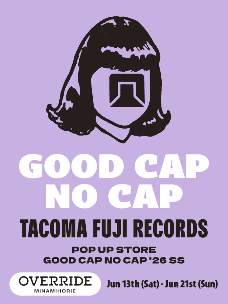 TACOMA FUJI RECORDS POP-UP STORE @OVERRIDE 南堀江