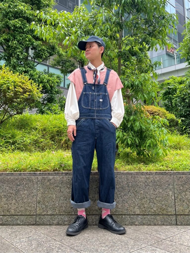 メンズのワークキャップコーデ8