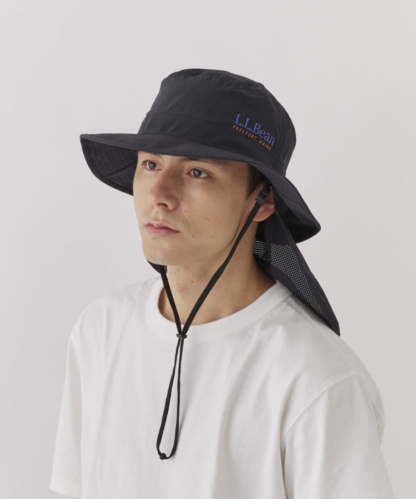 L.L.Beanのつば広帽子