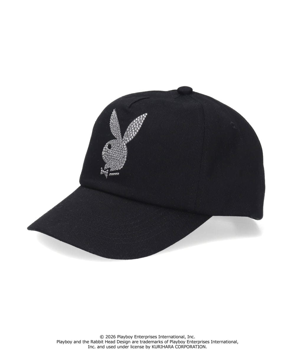 PLAYBOY RHINESTONE 5PANEL CAP