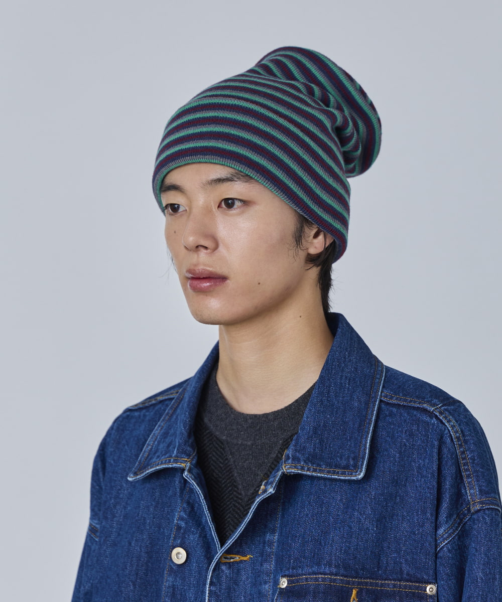 OVERRIDE REP PILLBOX LONG BEANIE