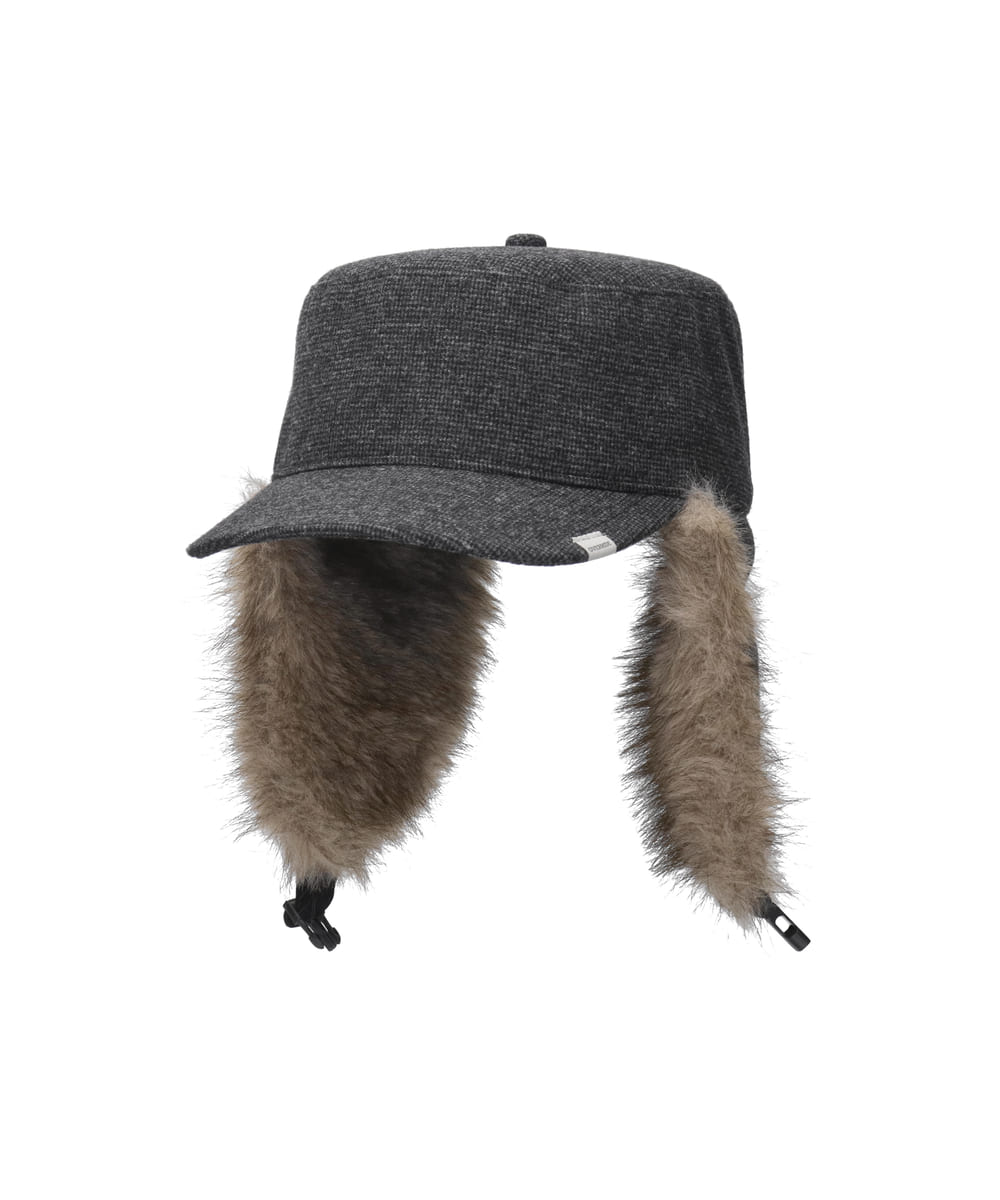 OVERRIDE REC PILLBOX EARFLAP CAP SG